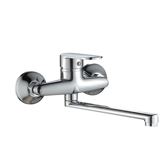 Кухонний змішувач Lidz Tani 009 настінний (k40) LDTAN009CRM44973 Chrome