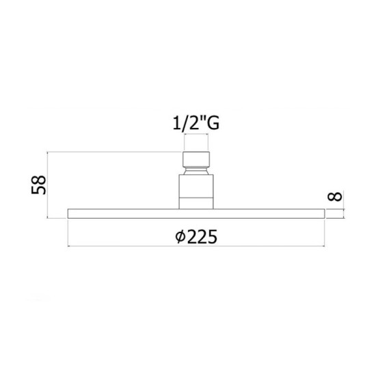 Душевая система скрытого монтажа Paffoni LIGHT сталь (KITLIQ018ST)
