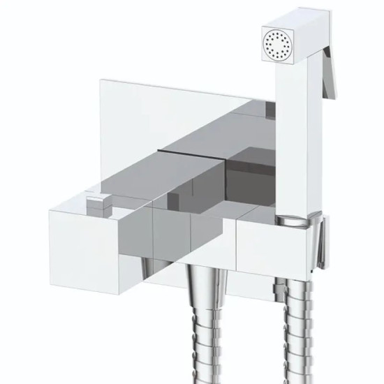 Гігієнічний душ із змішувачем Koer KB-24011-01 (Колір хром) (KR4734)