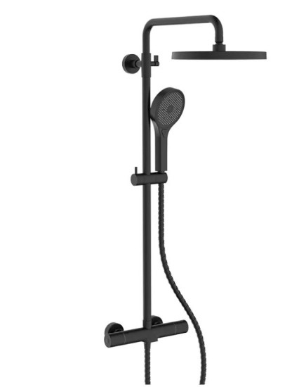 Душевая система Koer KB-55013-05 (Цвет черный) (KR4731)