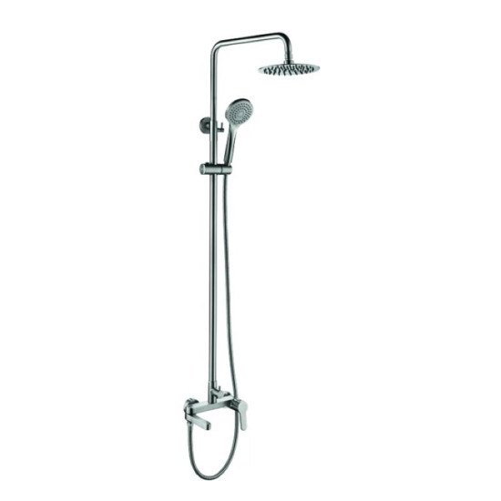 Душевая система Koer KI-56016-02 (Цвет нерж) (KR4791)