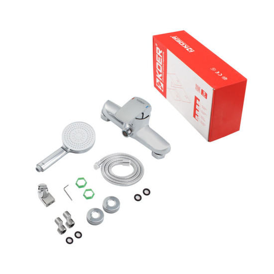 Смеситель для душа Koer KB-30008-01 хром (KR3474)