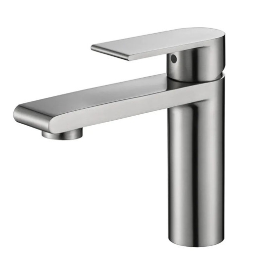 Змішувач для раковини Koer KI-10015-02 (з нерж. сталі) (Колір нерж) (KR4781)