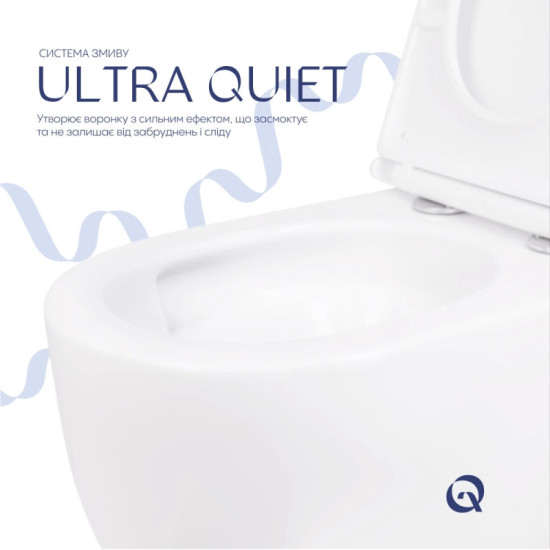 Унітаз підвісний Qtap Taurus Soft-close QT2433084EUQW