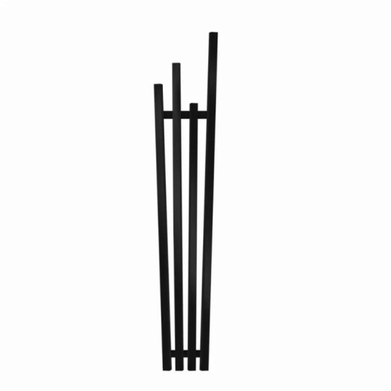 Полотенцесушитель Genesis Aqua Lipa 180x45 черный