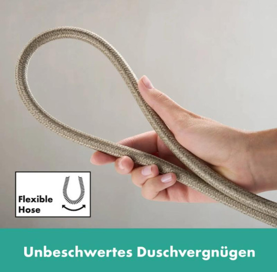 Душовий шланг Hansgrohe Designflex 1,25 м, матова бронза (28220140)