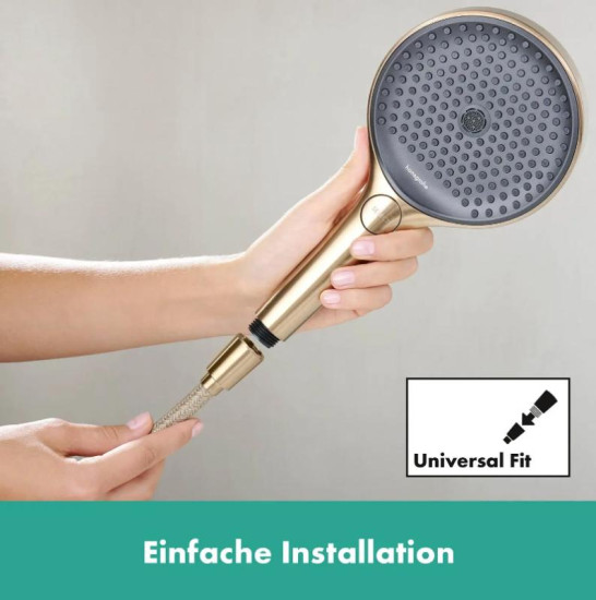 Душовий шланг Hansgrohe Designflex 1,25 м, матова бронза (28220140)