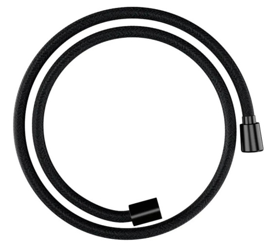 Душовий шланг Hansgrohe Designflex 1.25 м, Brushed Black хром (28220340)