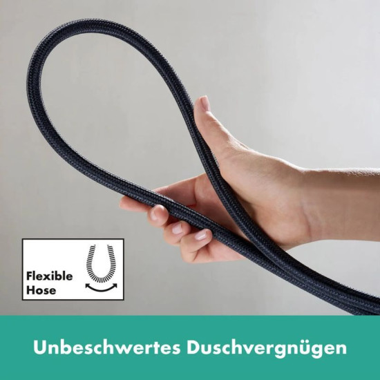 Душевой шланг Hansgrohe Designflex 1.25 м, матовый черный (28220670)