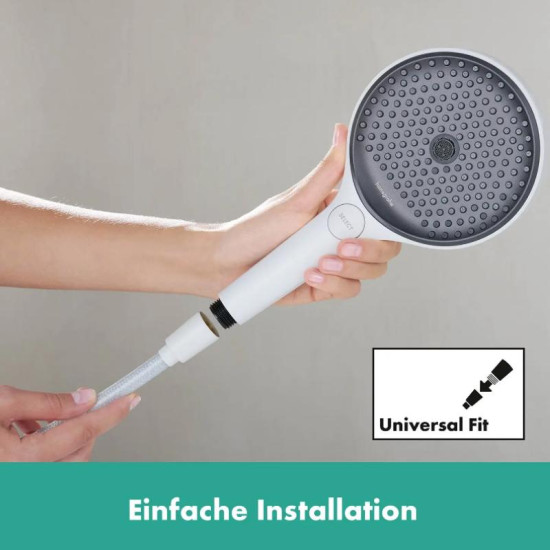 Душовий шланг Hansgrohe Designflex 1.25 м, матовий білий (28220700)