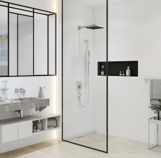 Лійка для верхнього душу Hansgrohe Pulsify Е 260 1jet, хром (24330000)