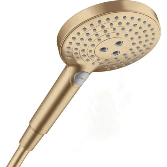 Лейка для ручного душа Hansgrohe Raindance Select S 120 3jet, бронза матовая (26530140)