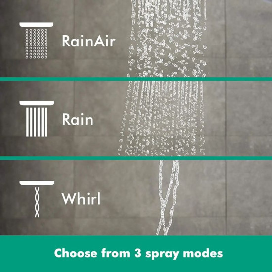 Лейка для ручного душа Hansgrohe Raindance Select S 120 3jet, бронза матовая (26530140)