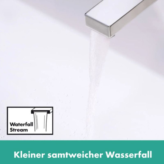 Змішувач для раковини Hansgrohe Tecturis E 240 Fine CoolStart без донного клапана, хром (73072000)