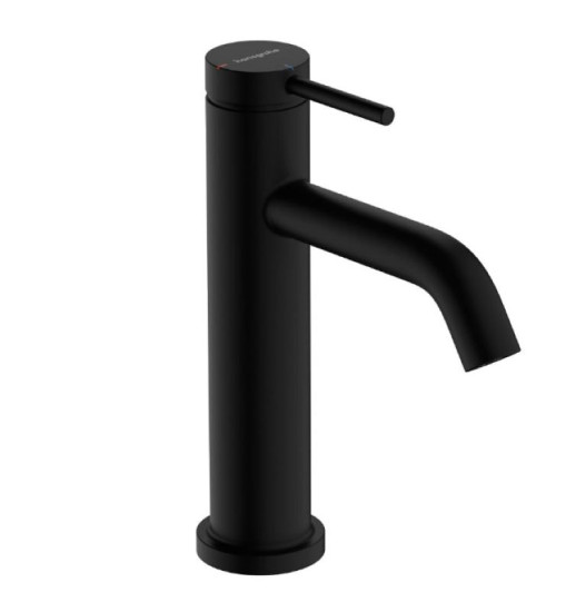 Смеситель для раковины Hansgrohe Tecturis S 110 CoolStart матовый черный (73314670)