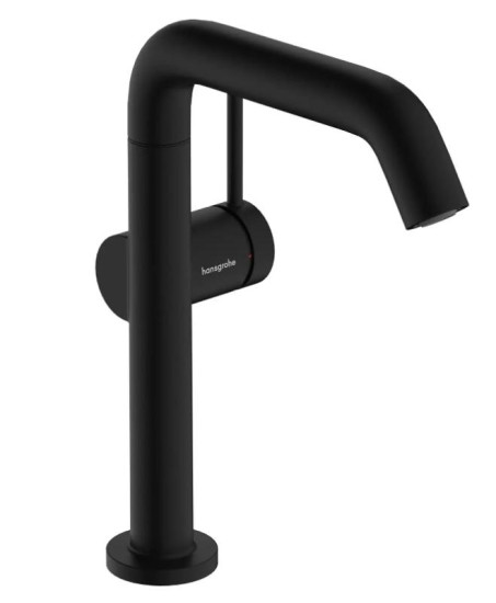 Смеситель для раковины Hansgrohe Tecturis S 210 Fine CoolStart матовый черный (73360670)