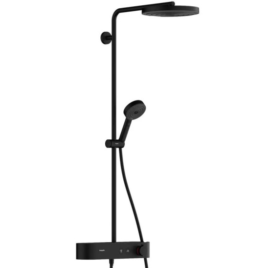 Душова система Hansgrohe Pulsify Showerpipe 260 24220670 чорний матовий