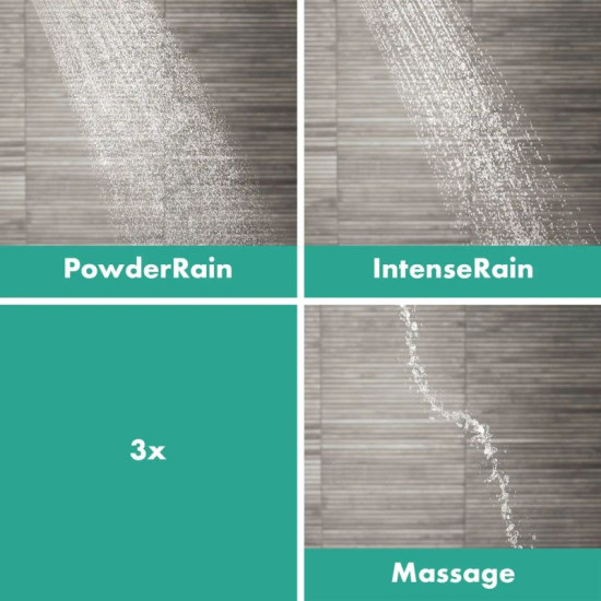 Душова система Hansgrohe Pulsify Showerpipe 260 24220670 чорний матовий