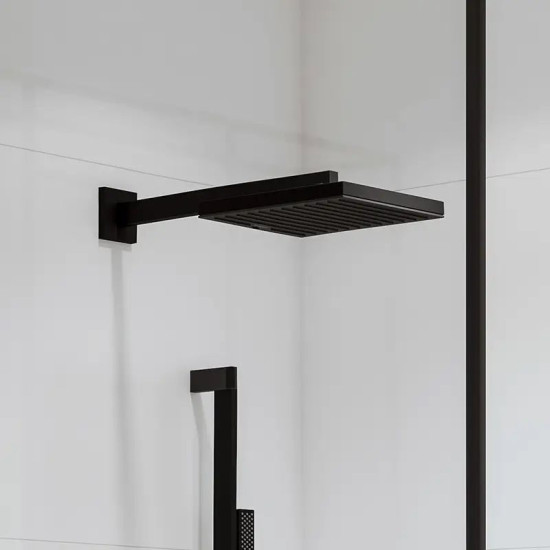 Тримач для верхнього душу Hansgrohe Pulsify E 24337670 чорний матовий