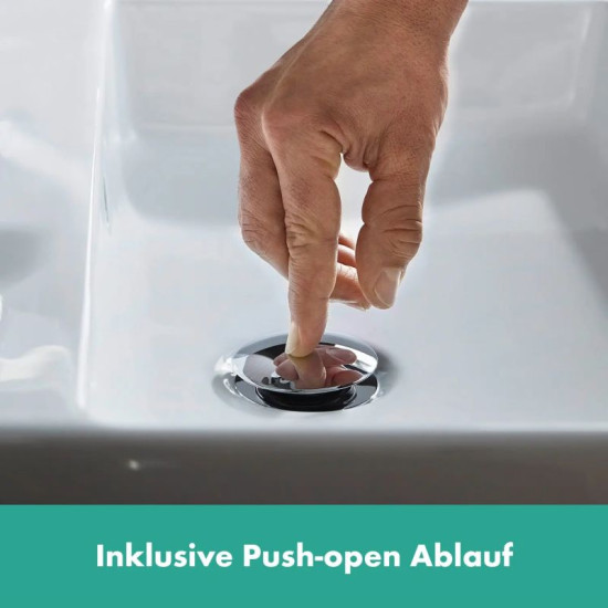 Змішувач для раковини Hansgrohe Tecturis E 150 73040140 CoolStart, push-open шлифованная бронза