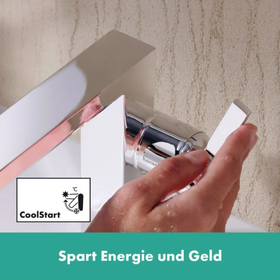 Змішувач для раковини Hansgrohe Tecturis E 240 73070000 CoolStart, push-open хром