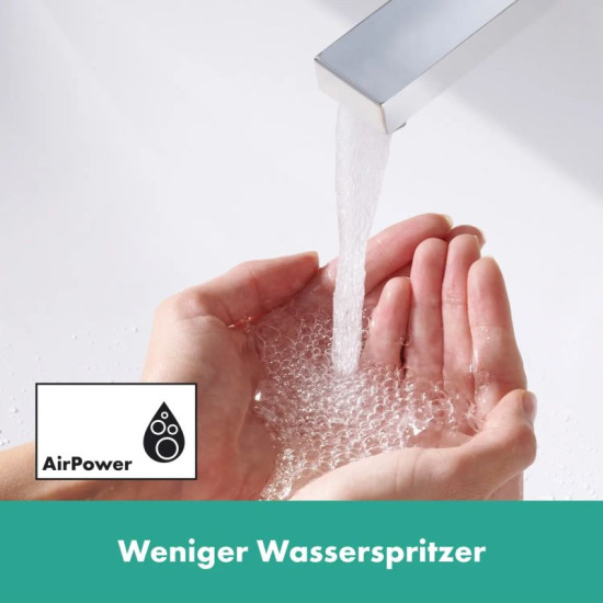 Змішувач для раковини Hansgrohe Tecturis E 240 73070000 CoolStart, push-open хром