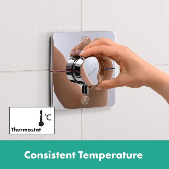 Термостат прихованого монтажу для душу Hansgrohe SHOWER SELECT COMFORT Q 15583000 хром