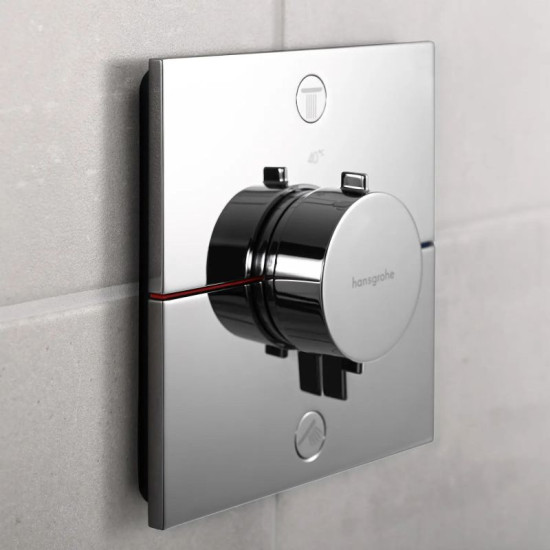 Термостат прихованого монтажу для душу Hansgrohe SHOWERSELECT COMFORT E 15572000 колір хром