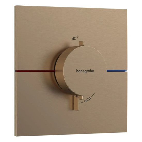Термостат прихованого монтажу для душу Hansgrohe SHOWERSELECT COMFORT E 15574140 шліфована бронза