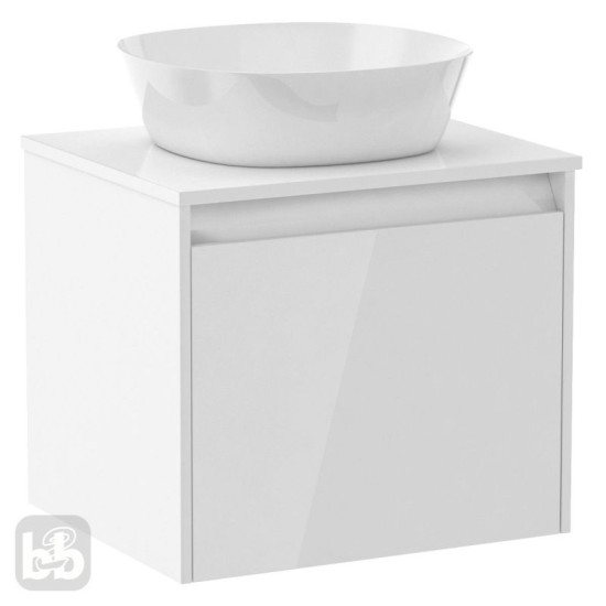 Тумба с раковиной Imprese BILOVEC 80 f3216W белый