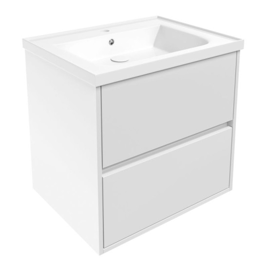 Тумба з раковиною Imprese LASKA 65 f3207W білий