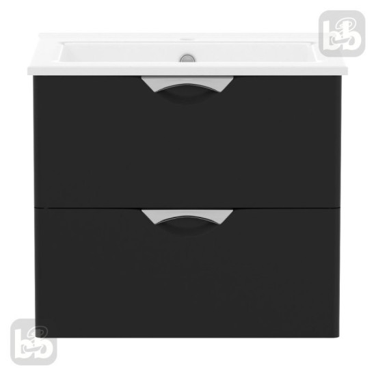 Тумба с раковиной Imprese NOVA VLNA M 70 f32703B черный