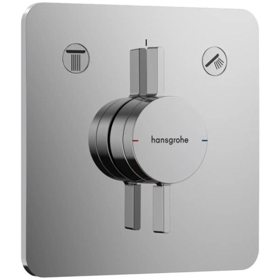 Смеситель скрытого монтажа для душа Hansgrohe DuoTurn Q 75414000