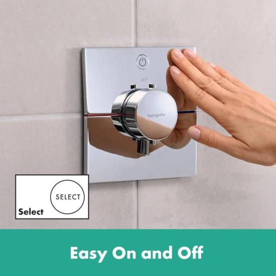 Термостат прихованого монтажу для душу Hansgrohe ShowerSelect Comfort E 15571000