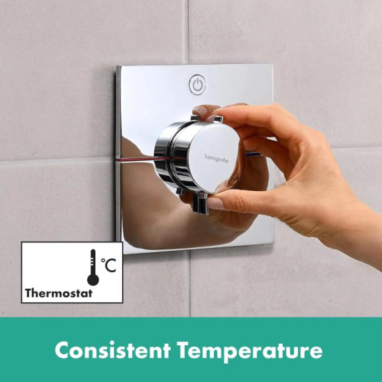 Термостат прихованого монтажу для душу Hansgrohe ShowerSelect Comfort E 15571000