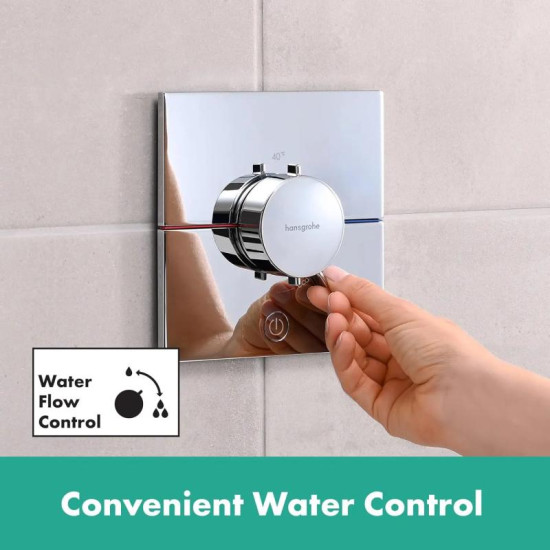 Термостат прихованого монтажу для душу Hansgrohe ShowerSelect Comfort E 15575000