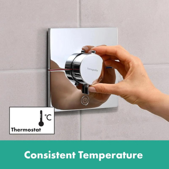 Термостат прихованого монтажу для душу Hansgrohe ShowerSelect Comfort E 15575000