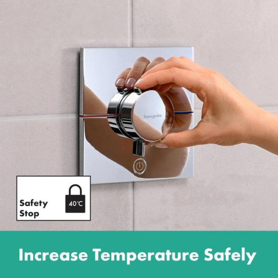 Термостат прихованого монтажу для душу Hansgrohe ShowerSelect Comfort E 15575000