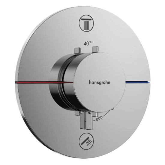 Термостат скрытого монтажа для душа Hansgrohe ShowerSelect Comfort S 15554000