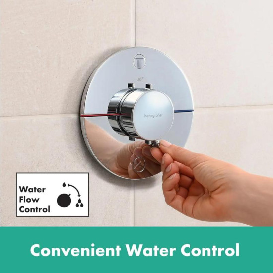 Термостат скрытого монтажа для душа Hansgrohe ShowerSelect Comfort S 15554000