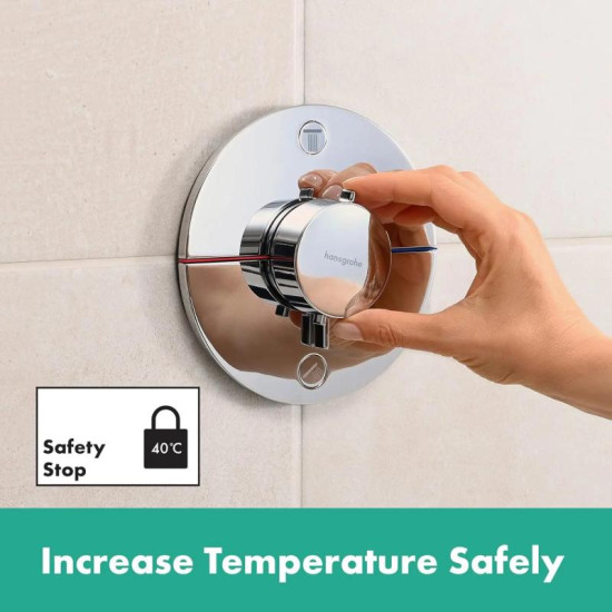 Термостат скрытого монтажа для душа Hansgrohe ShowerSelect Comfort S 15554000