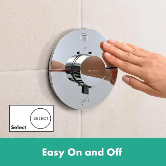 Термостат скрытого монтажа для душа Hansgrohe ShowerSelect Comfort S 15554000