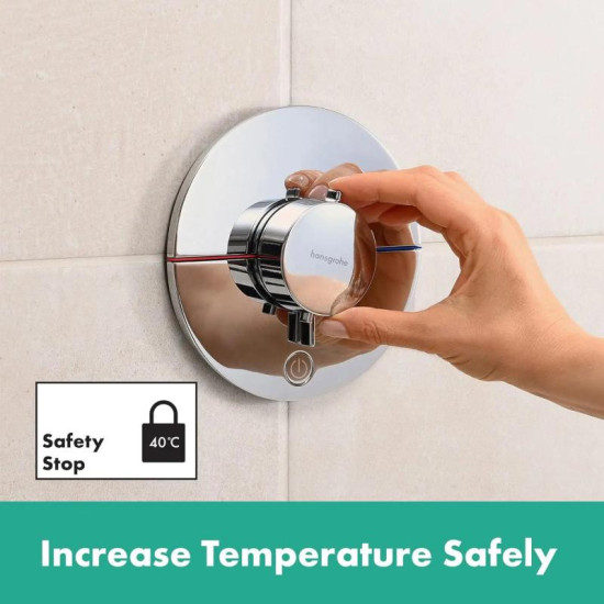 Термостат прихованого монтажу для душу Hansgrohe ShowerSelect Comfort S 15562000