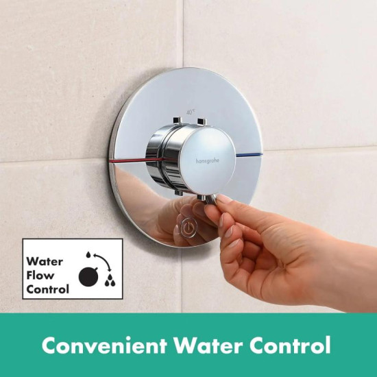 Термостат прихованого монтажу для душу Hansgrohe ShowerSelect Comfort S 15562000