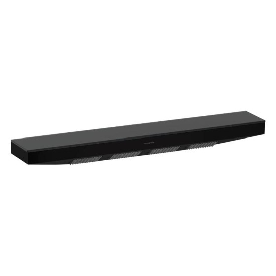 Боковой душ-полочка Hansgrohe Rainfinity 500 1jet, черный матовый (26243670)
