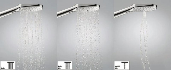 Душевая система Hansgrohe Raindance Select E Showerpipe 300 2Jet белый/хром (27126400)