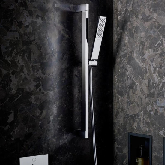 Душовий гарнітур Hansgrohe Pulsify E 100 1jet EcoSmart 65 см, хром (24370000)
