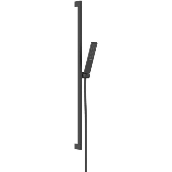 Душевой гарнитур Hansgrohe Pulsify E 100 1jet EcoSmart+ 90 см, черный матовый (24381670)
