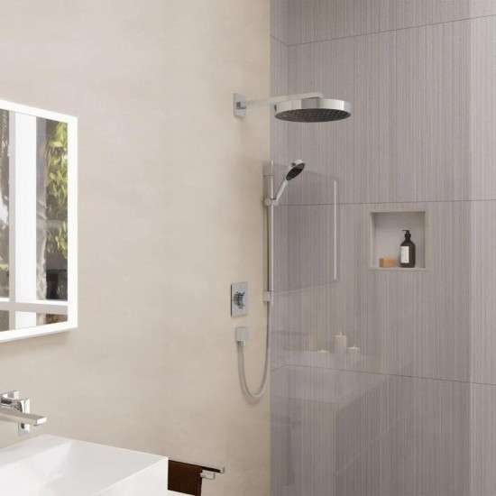 Душевой гарнитур Hansgrohe Rainfinity 130 3Jet EcoSmart Puro S 65 см, хром (28746000)