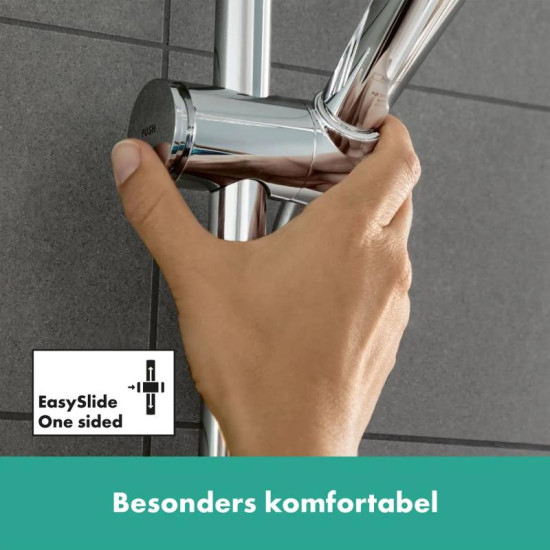 Душевой гарнитур Hansgrohe Rainfinity 130 3Jet EcoSmart Puro S 65 см, хром (28746000)